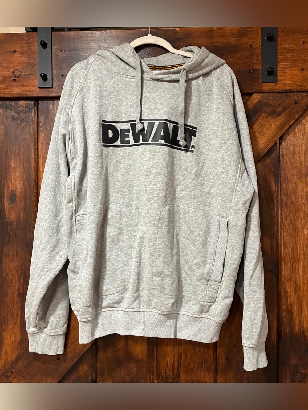 DeWALT men’s light gray hoodie
